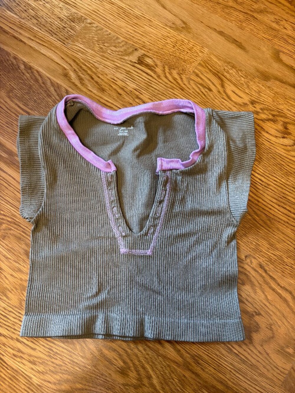 Urban Outfitters out from under cropped shir